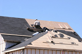 Hausbau-Dach